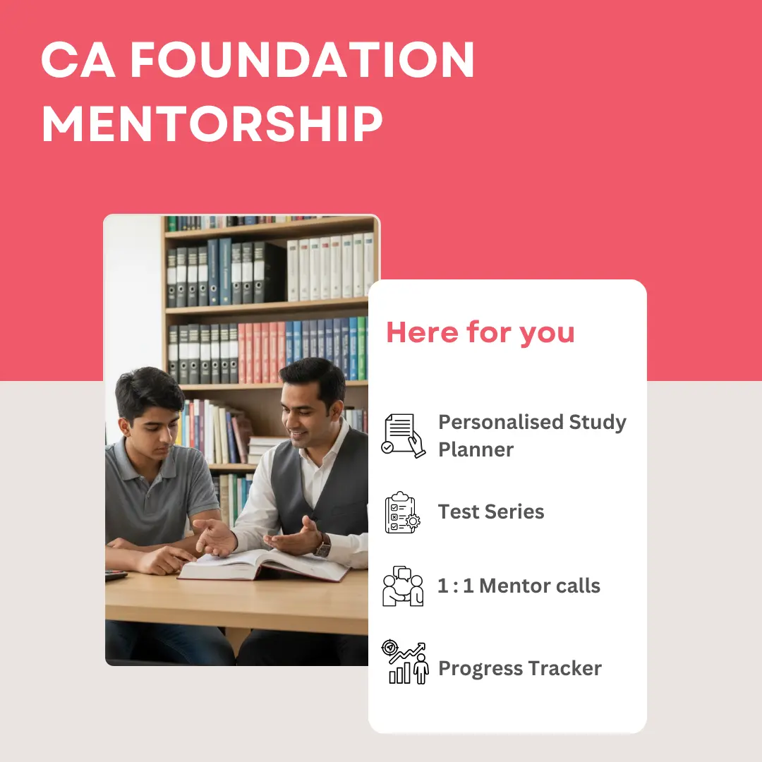 CA Foundation Mentorship